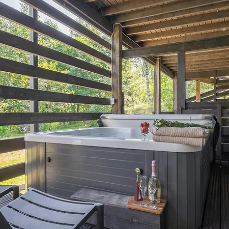 アパート Kultaranta B - Comfy Retreat In With Hot Tub & Sauna